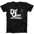Def Jam Recordings DJ Music Turntable Vinyl Music Gift Tee Black T Shirt 635