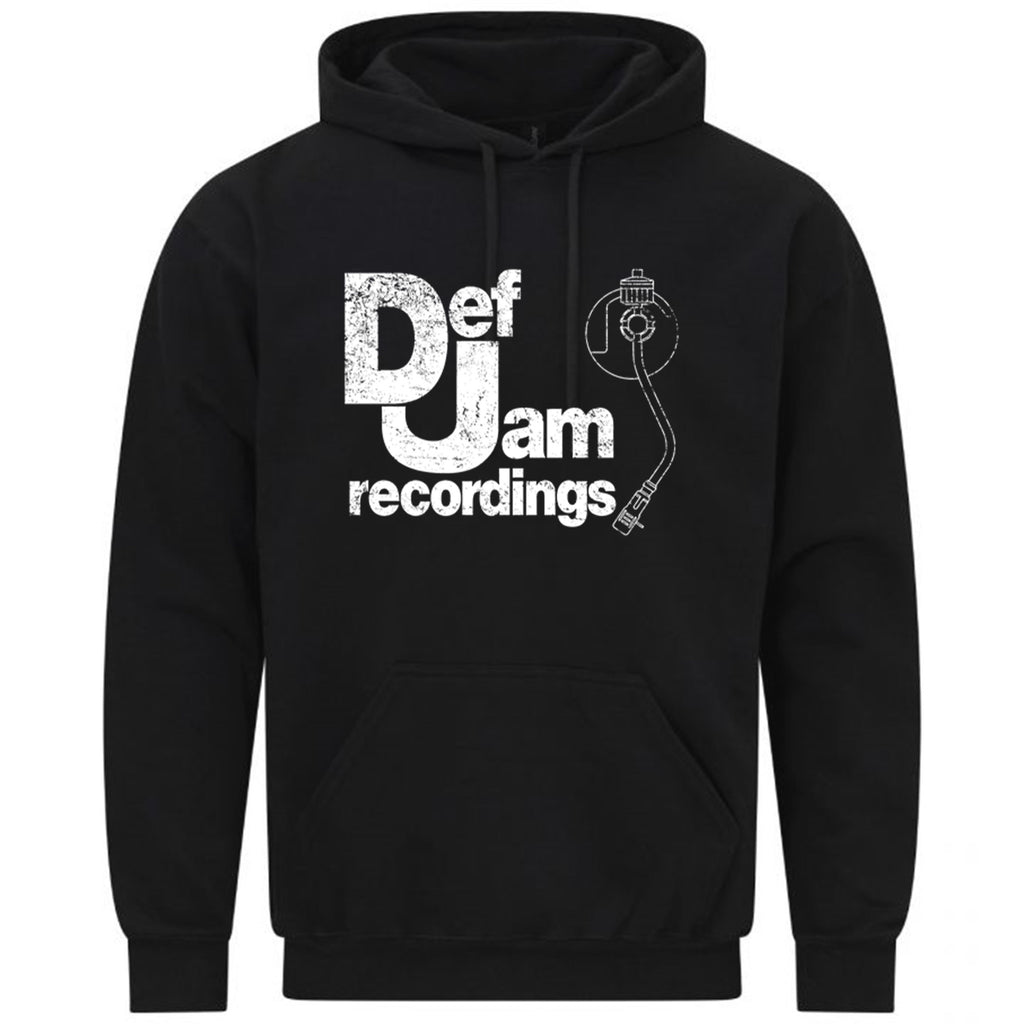 Def Jam Recordings DJ Music Turntable Vinyl Music Gift Sweatshirt Hoodie 635