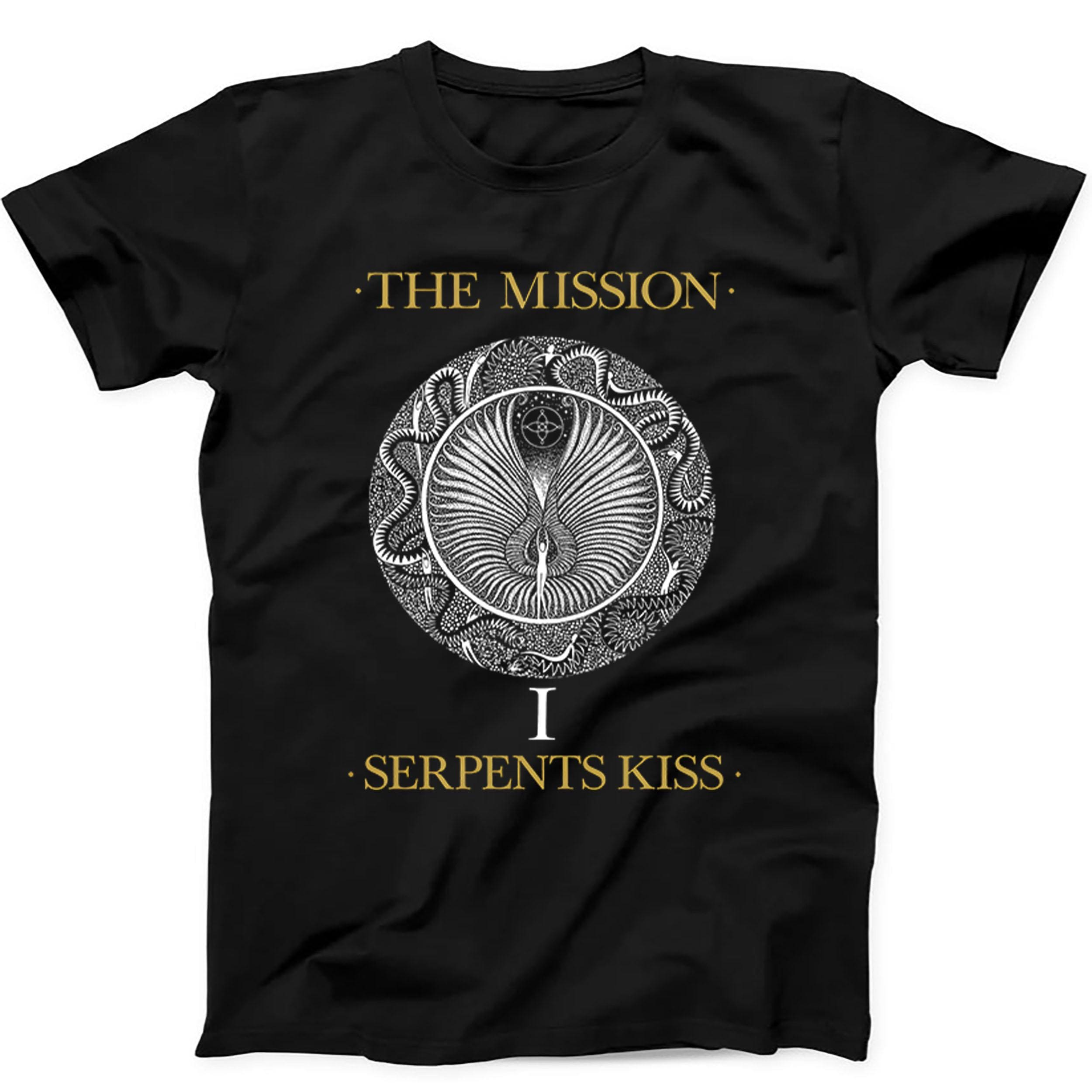 The Mission Serpents Kiss Music Tee Black T Shirt 613