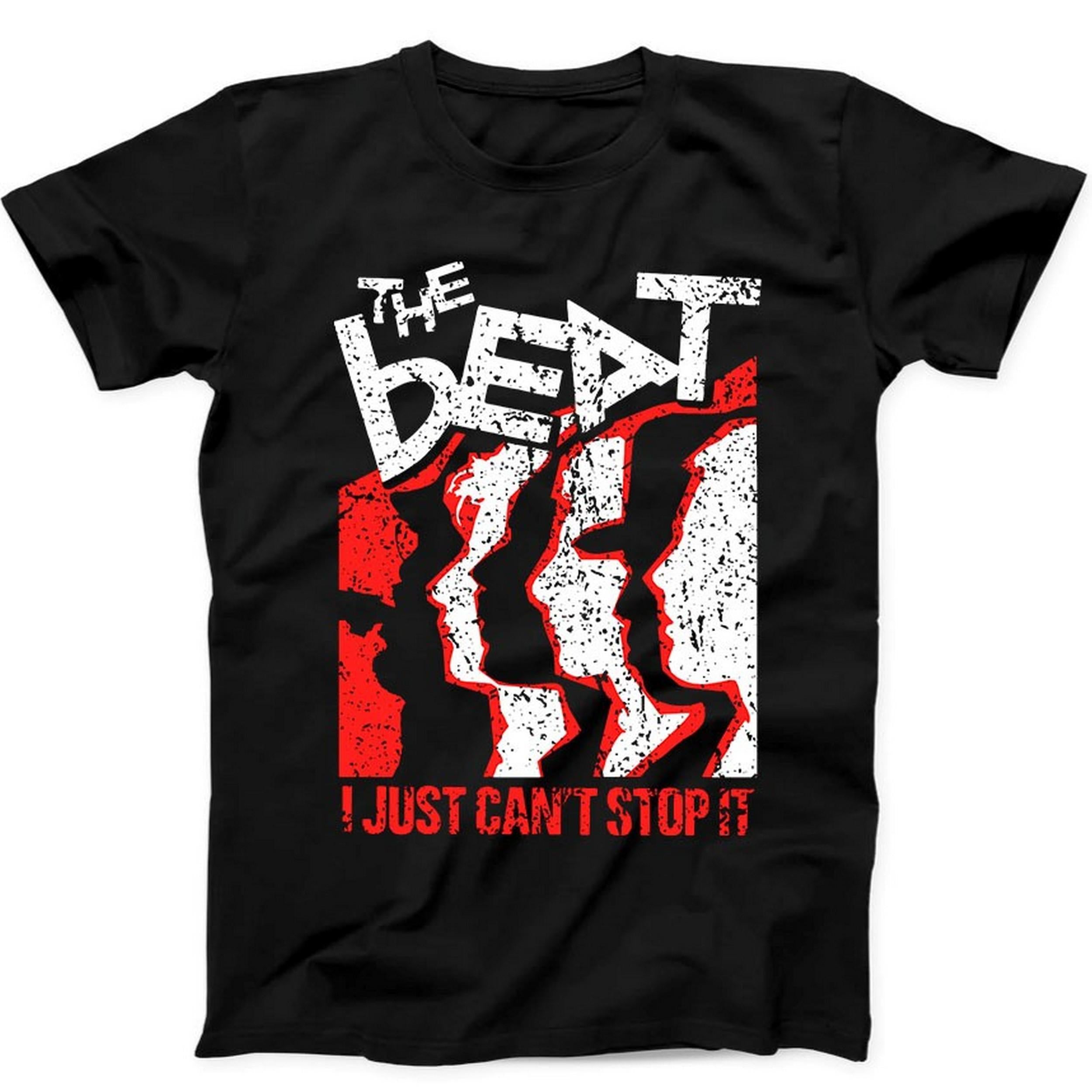 The Beat The English Beat I Just Cant Stop Music Gift Black Tee T Shirt B203