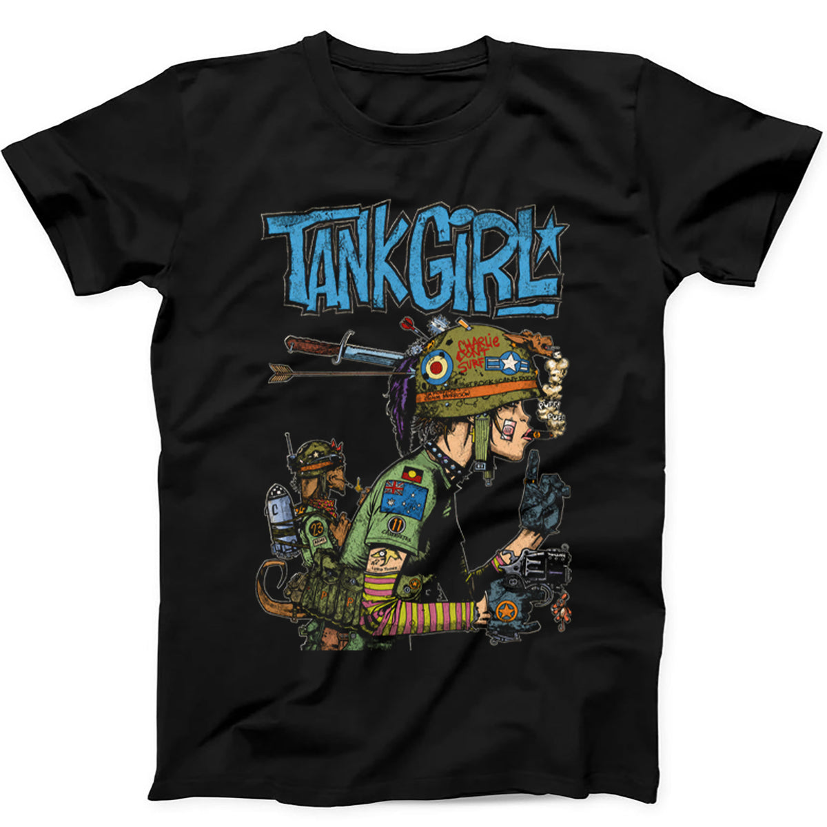 Tank Girl Feminist Charlie Don't Surf Movie Music Funny Gift Tee T Shirt 678
