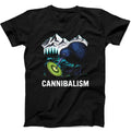 Kiwi Bird Cannibal Cannibalism New Zealand Fruit Farm Theme Funny Gift Tee Black T Shirt 526