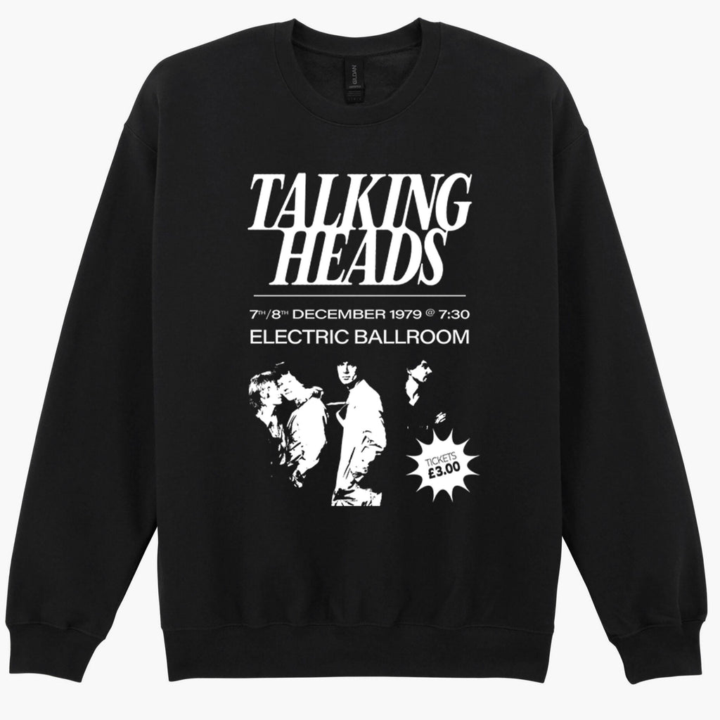 Talking Heads Punk Rock Concert Poster Music Gift Sweatshirt Hoodie 580