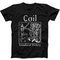 Coil Unnatural History Electronic Music Gift Tee Black T Shirt 561