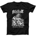 Nihilist Premature Autopsy Entombed Unleashed Morbid Music Tee Black T Shirt 595
