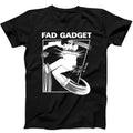 Fad Gadget Fireside Favourites New Wave Punk Music Gift Tee Black T Shirt 566