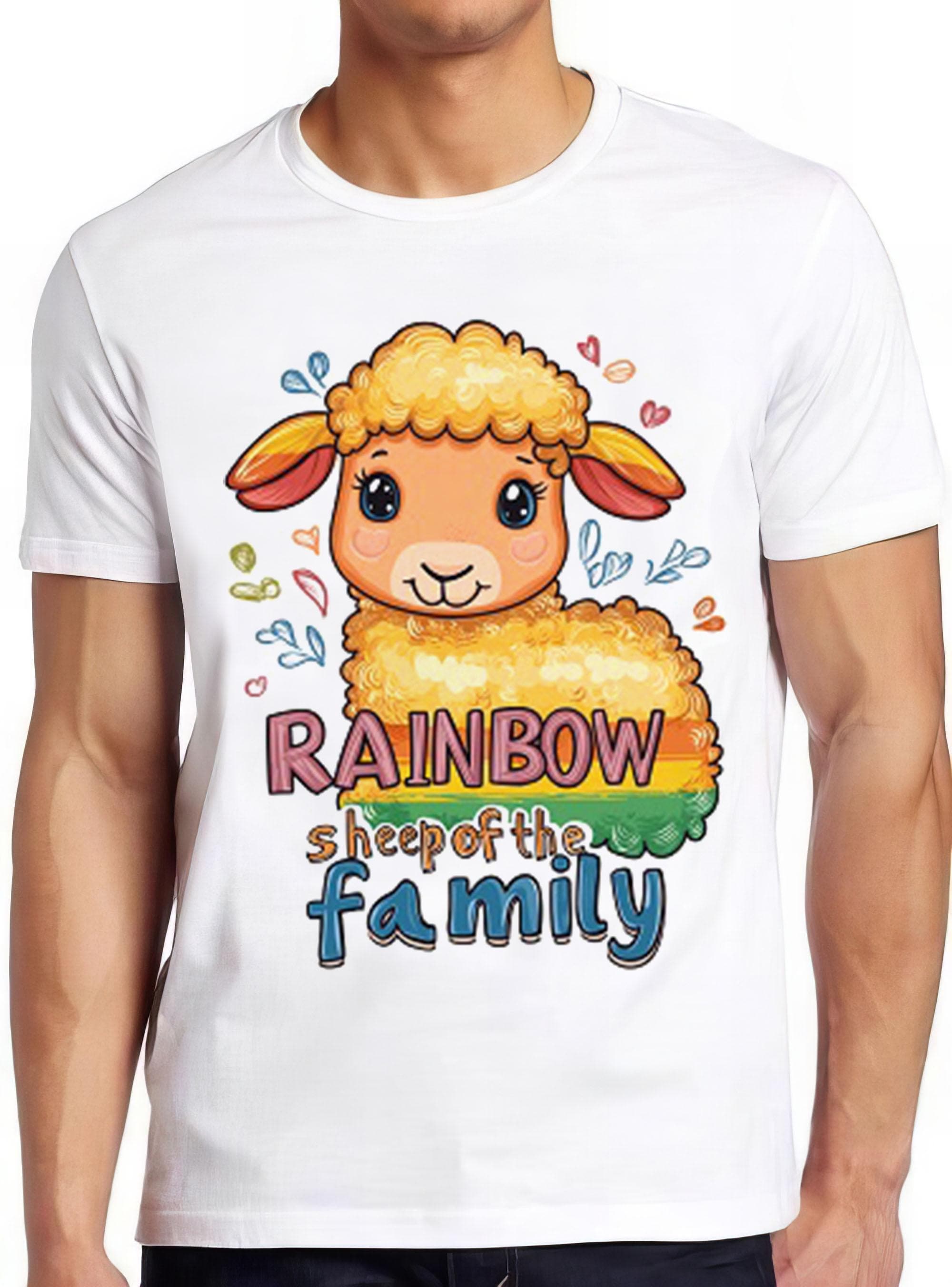 Rainbow Sheep Of The Family T Shirt Lgbt Gay Pride Lesbian Soho Cool Tee 2272