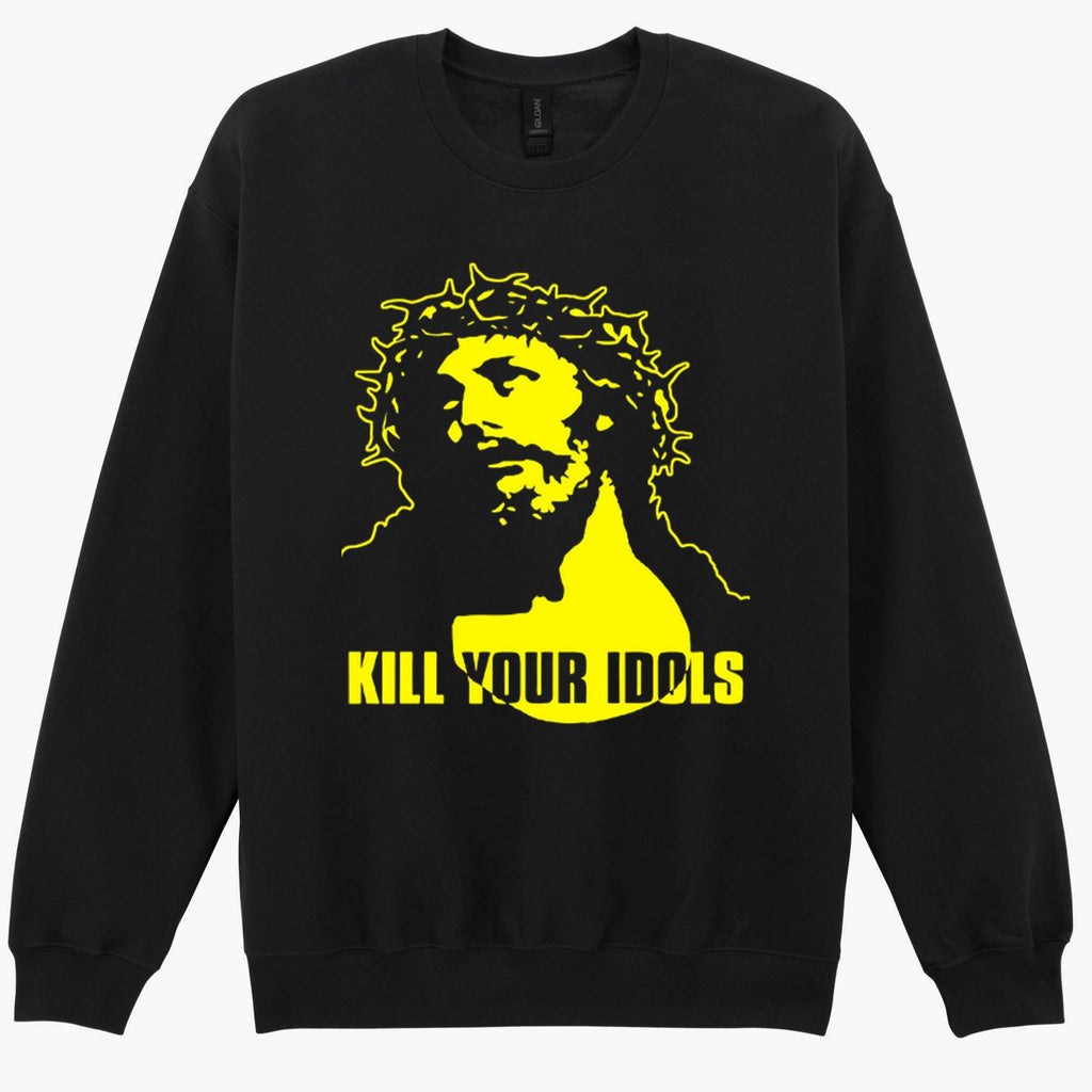 Kill Your Idols Jesus Design Music Meme Art Gift Sweatshirt Hoodie 38