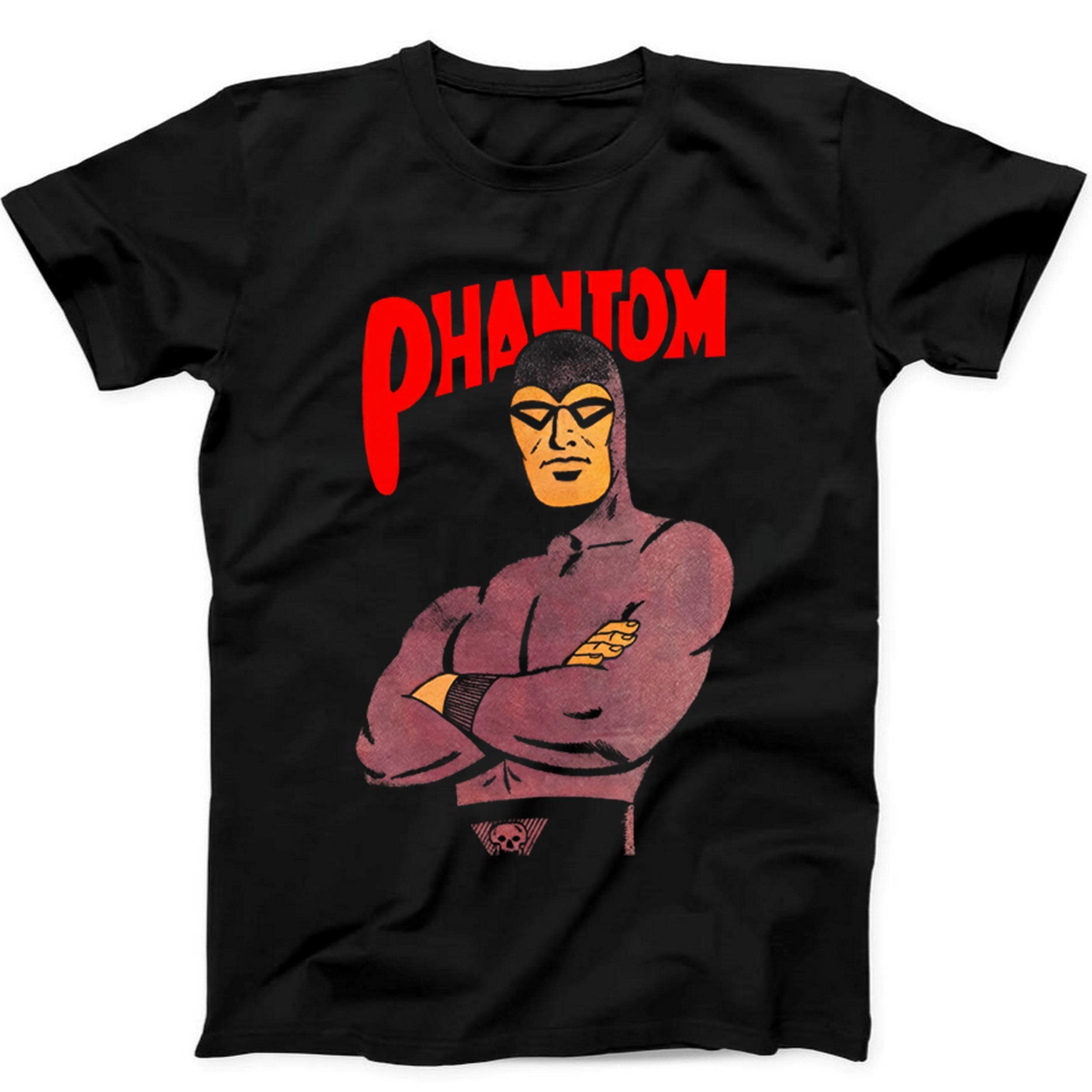 The Phantom Comics Fictional Bangalla Funny Gift Tee Black T Shirt 514