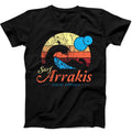Dune Arrakis Rakis Surf Sci Fi Meme Funny Best Seller Gift Tee Black T Shirt B28