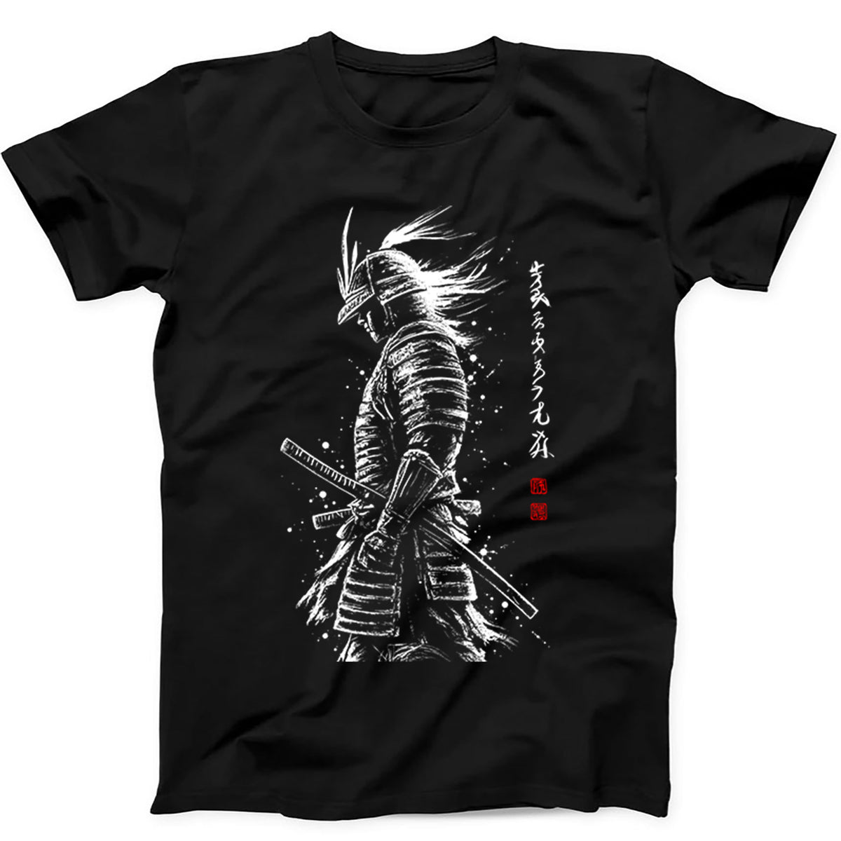 Japanese Samurai Warrior Manga Anime T Shirt Sweatshirt Hoodie 801