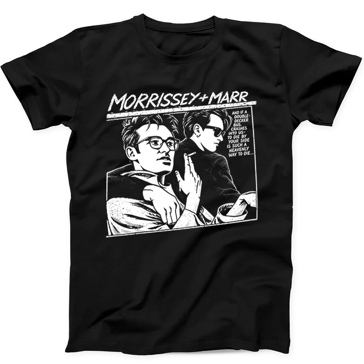 The Smiths Morrissey Marr Cartoon Music The Queen T Shirt Sweatshirt Hoodie 812