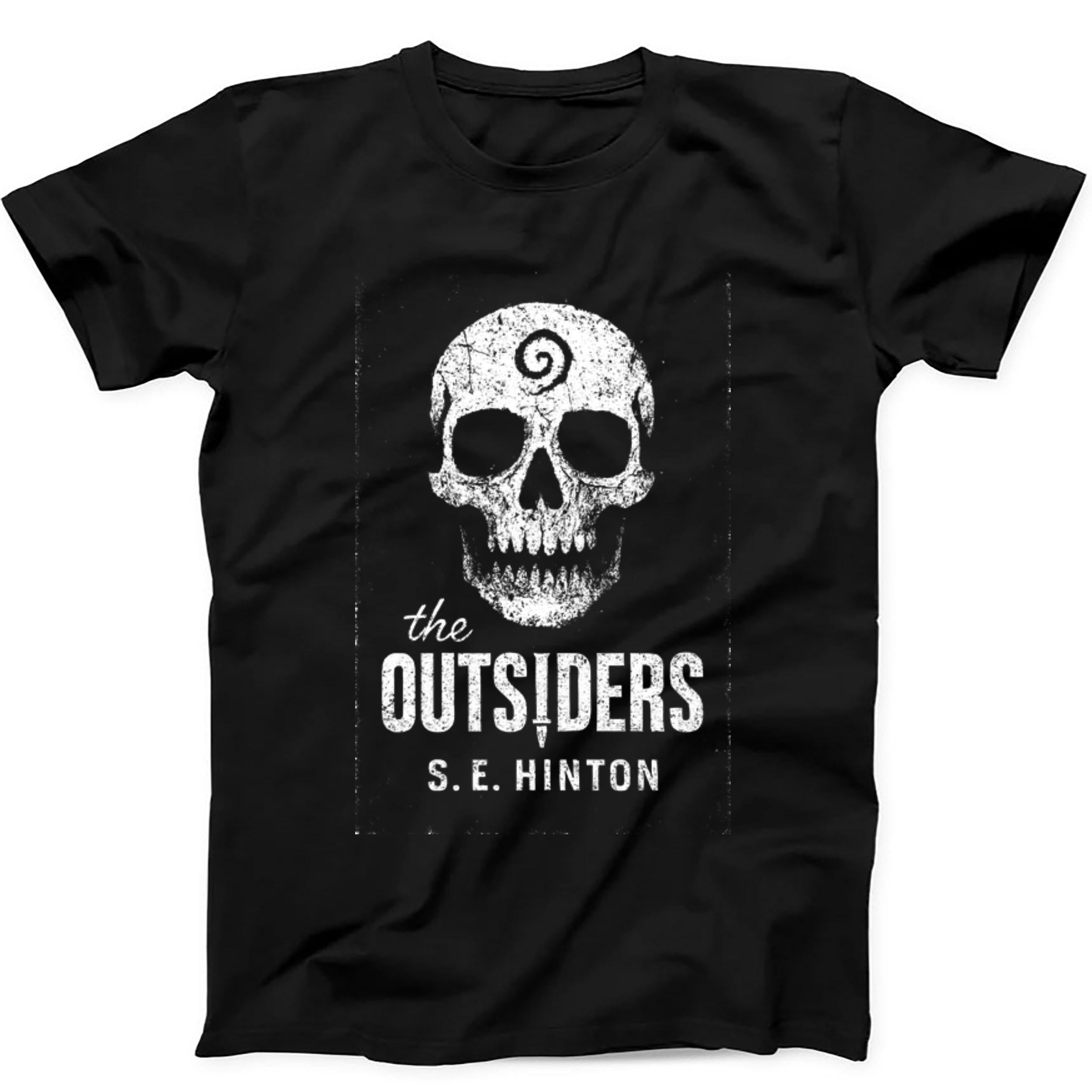 The Outsiders Cool Book Stay Gold Ponyboy 80s Literary Hilarious Witty Humor Funny Gift Tee Gamer Cult Movie Music Black Tee T Shirt 488