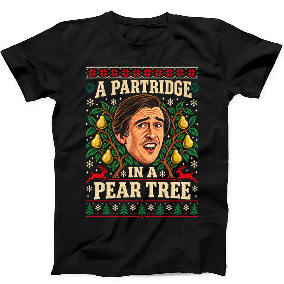 Partridge In A Pear Tree Christmas Jumper Alan T Shirt Sweatshirt Hoodie 856