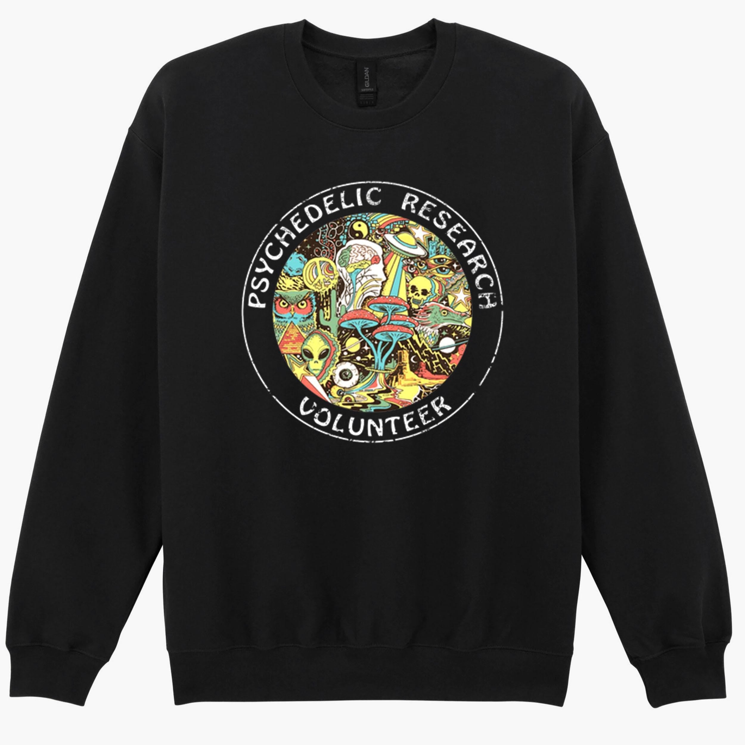Psychedelic Research Volunteer Terence Mckenna Mushroom Gift Sweatshirt Hoodie 2