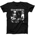 Brainbombs It's A Burning Hell No Place Punk Rock Music Tee Black T Shirt 593