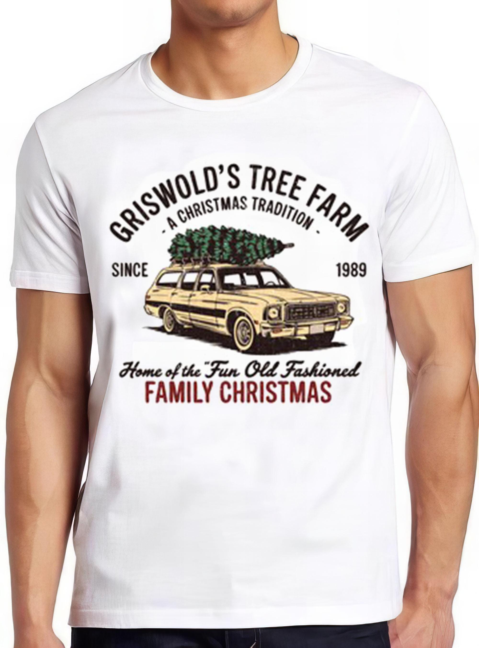 Griswold Christmas Tree Farm Family Funny Gift Tee T Shirt M1799