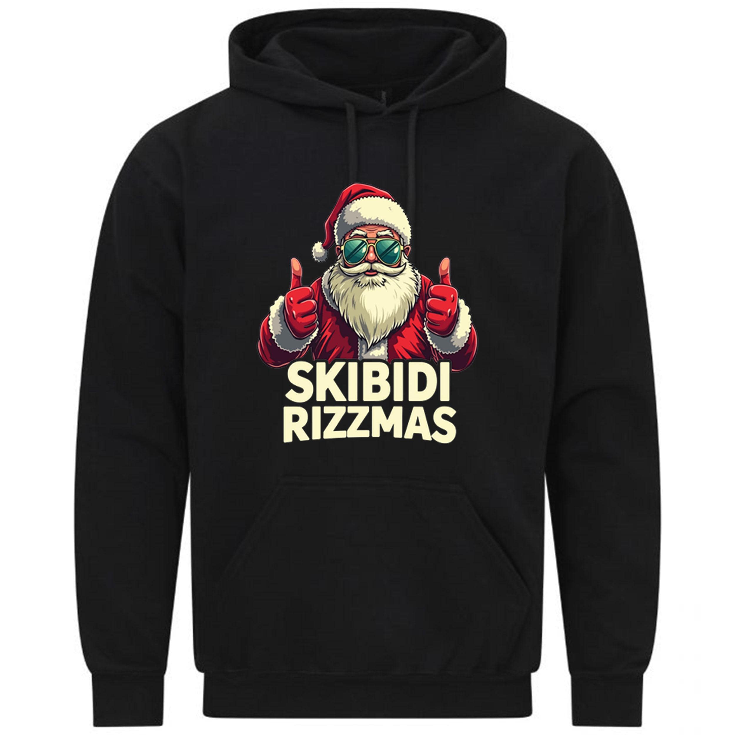 Skibidi Rizzmas Christmas Rizz Santa Funny Gift Sweatshirt Hoodie 281