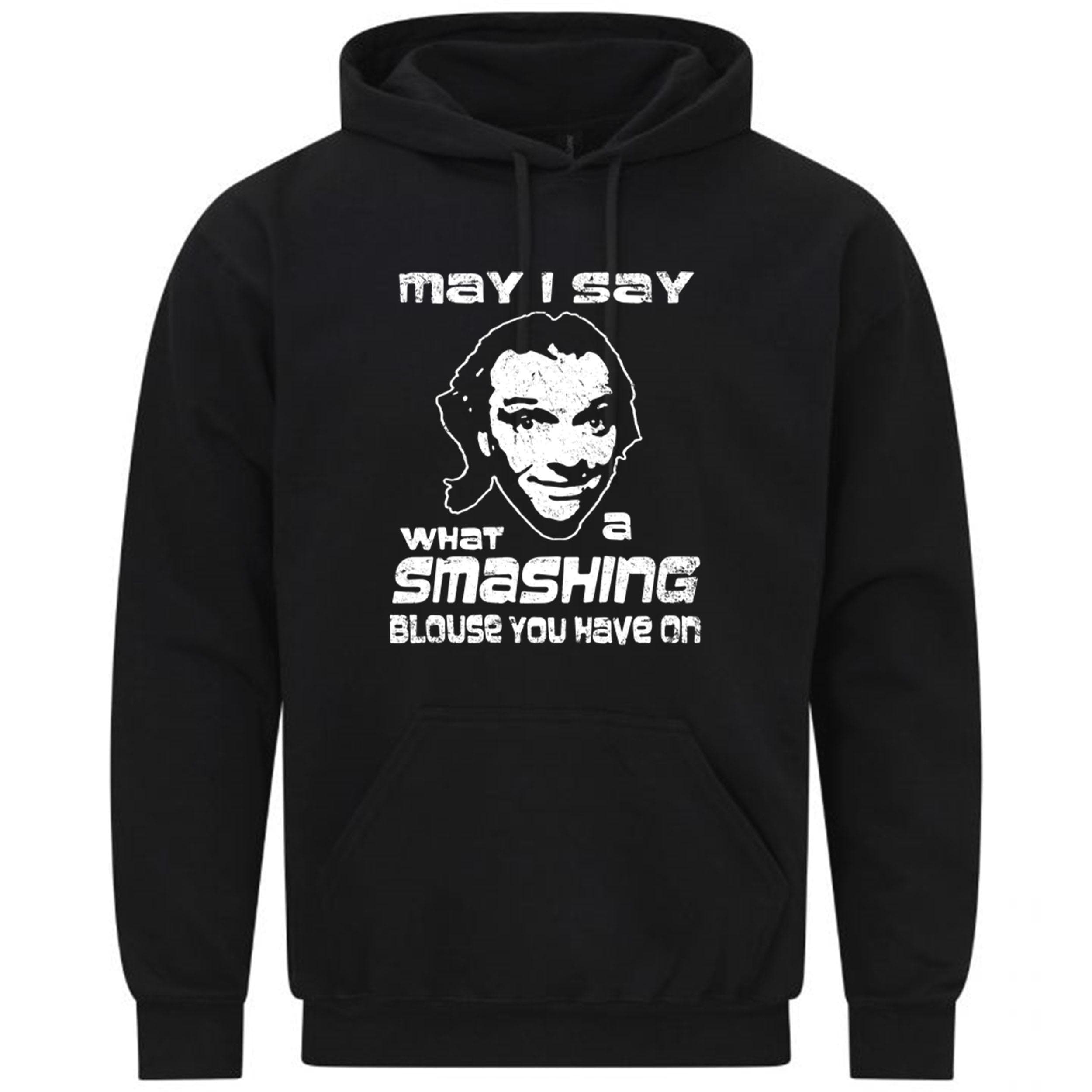 Smashing Blouse British Tv Series Cult Rik Mayall Gift Sweatshirt Hoodie 619