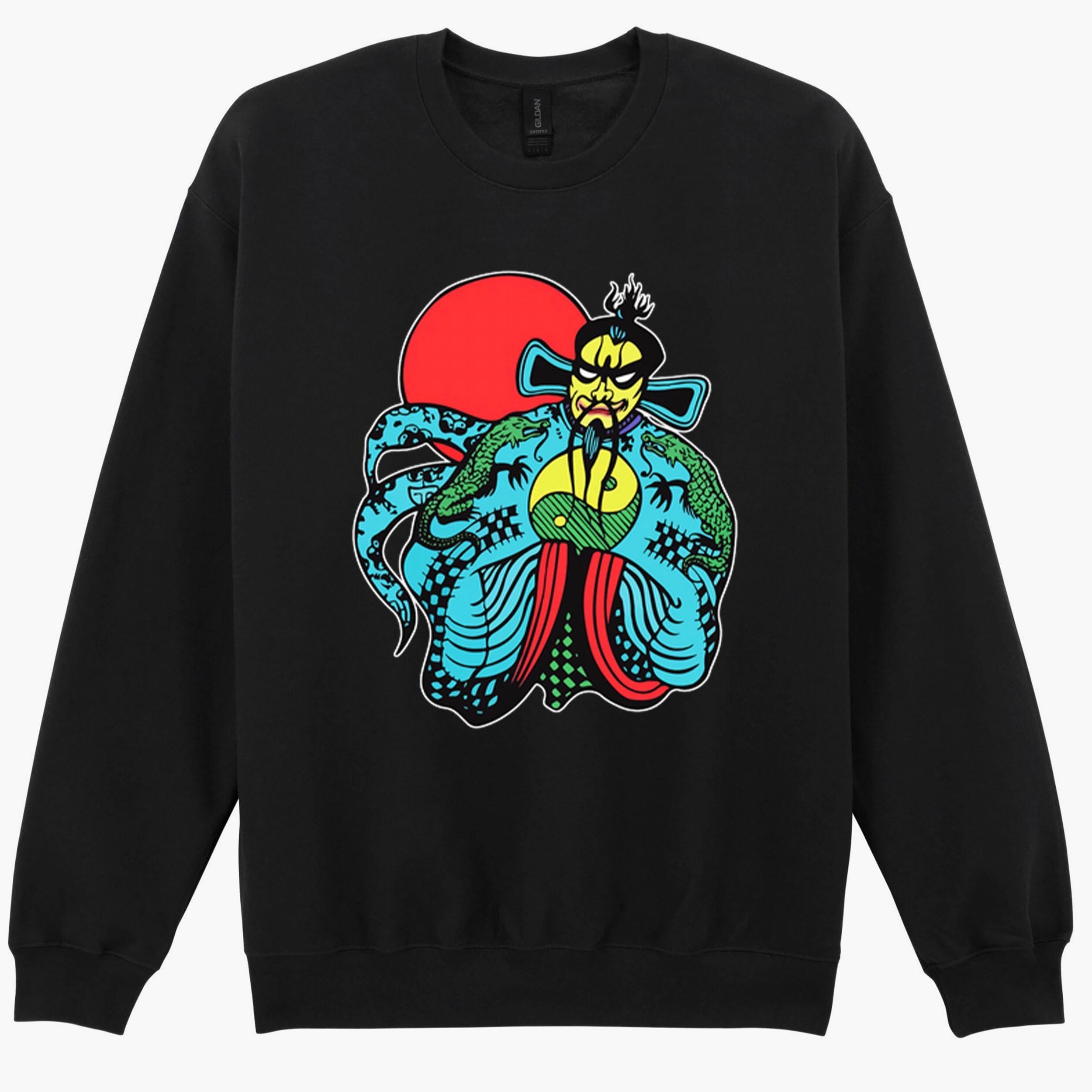 Big Trouble In Little China Fu Manchu Kurt Russell Gift Sweatshirt Hoodie 13