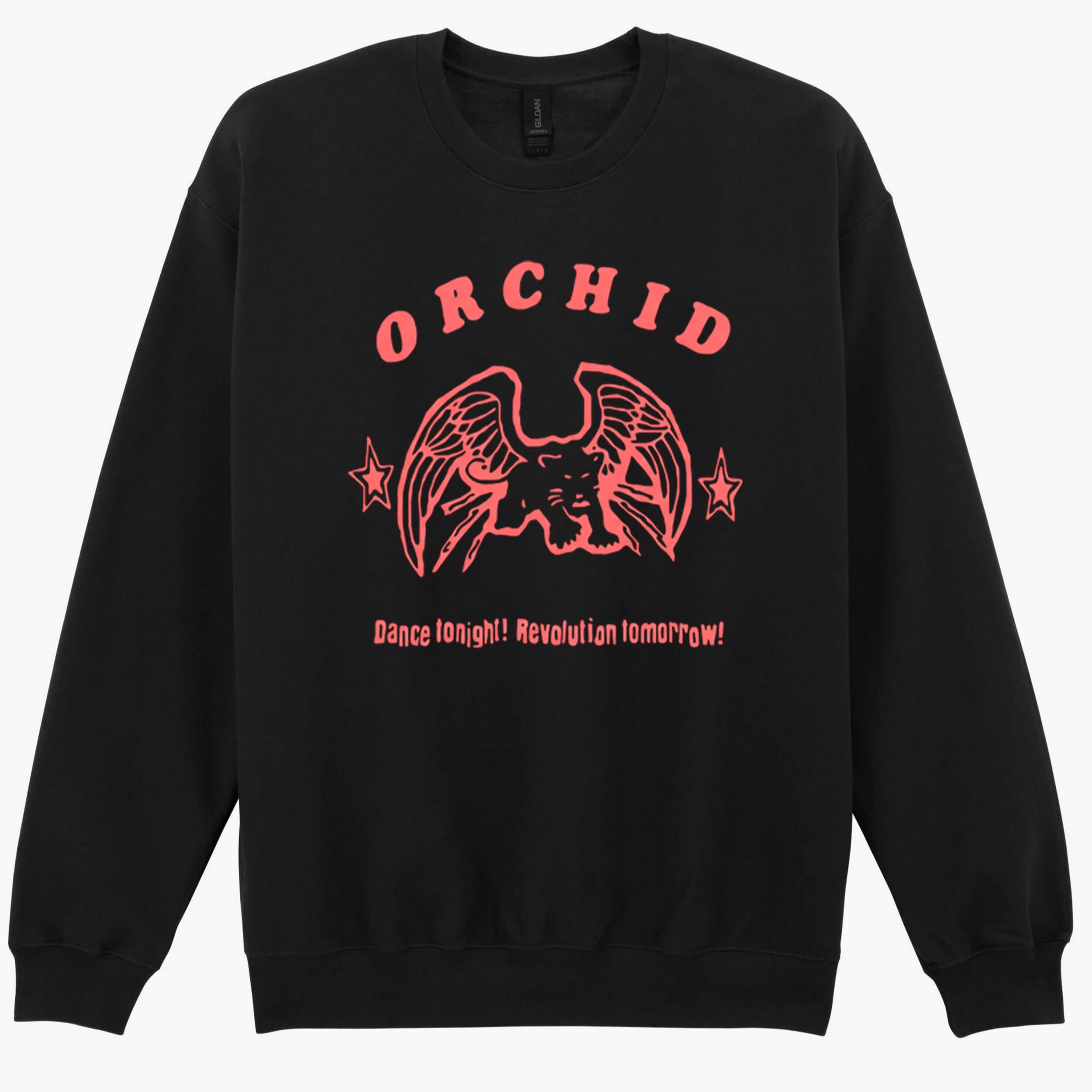 Orchid Dance Tonight Revolution Tomorrow Music Gift Sweatshirt Hoodie 545