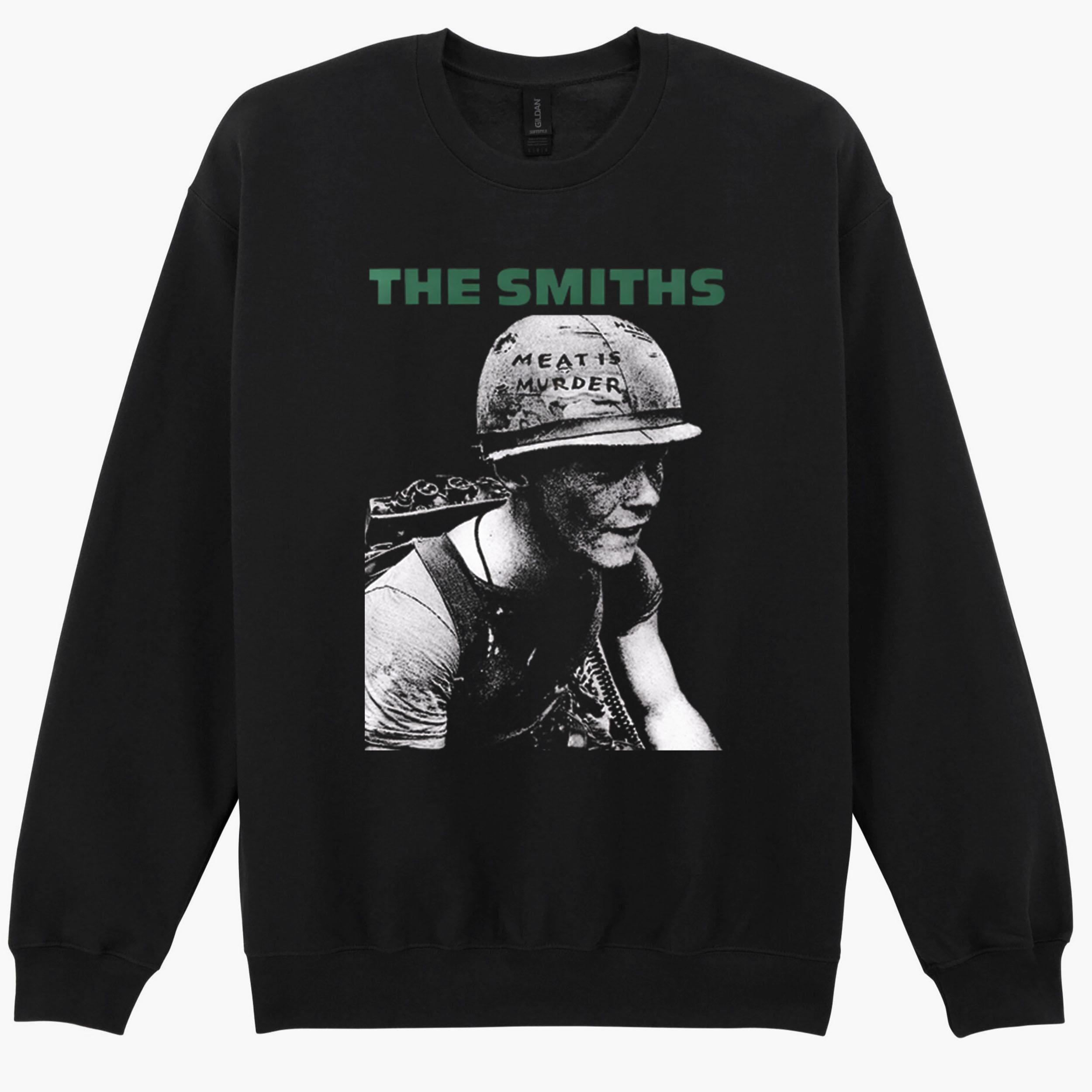 The Smiths Meat Is Murder Punk Rock Retro Music Gift Sweatshirt Hoodie 18