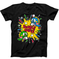 Bubble Bobble Gaming 80s Gamer Nerd Game Funny Gift Black T Shirt B418