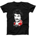 Thomas Magnum PI Tom Selleck Higgins Island Hoppers Hawaii 80s Black T Shirt 581