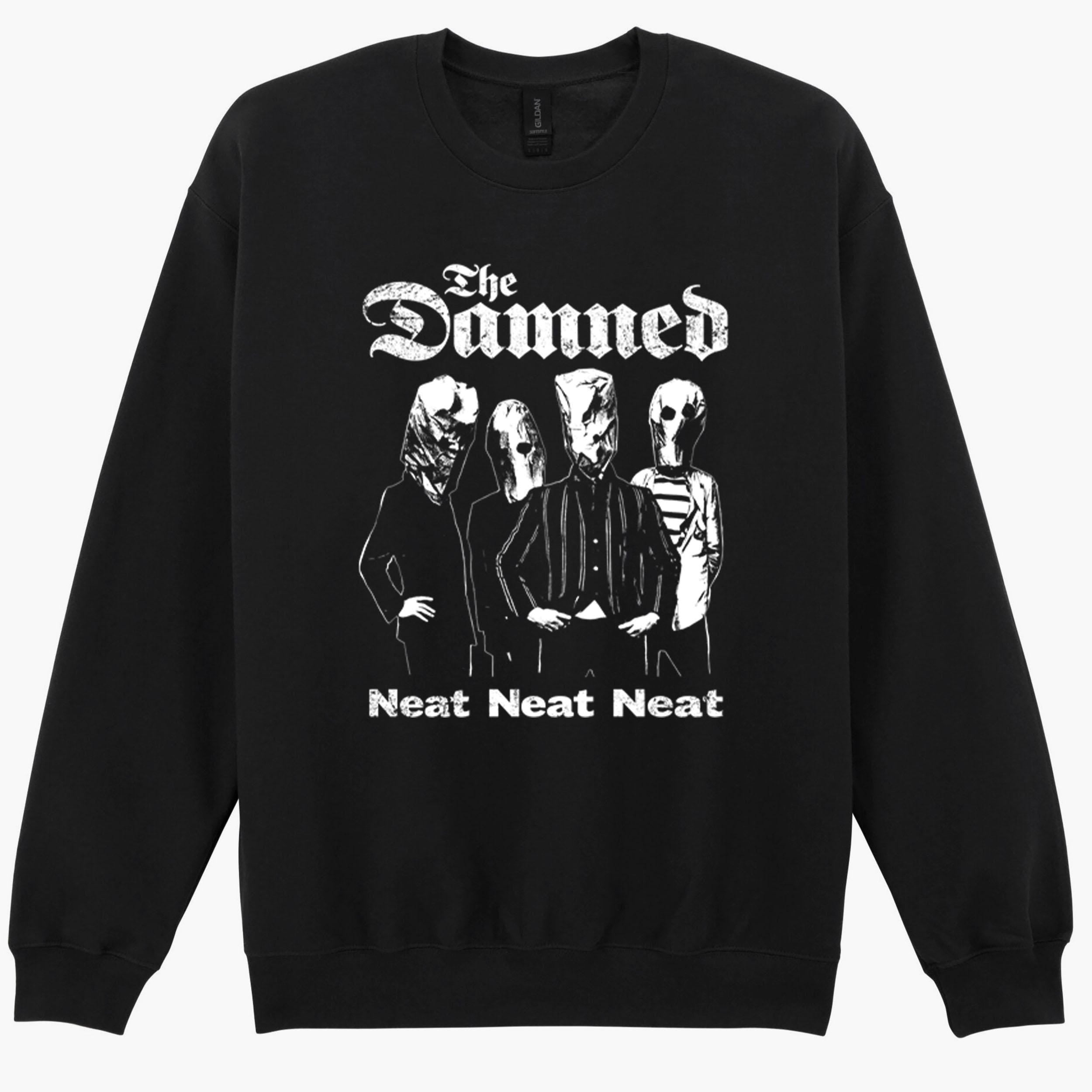 The Damned Neat Neat Neat Punk Rock Music Sweatshirt Hoodie 610