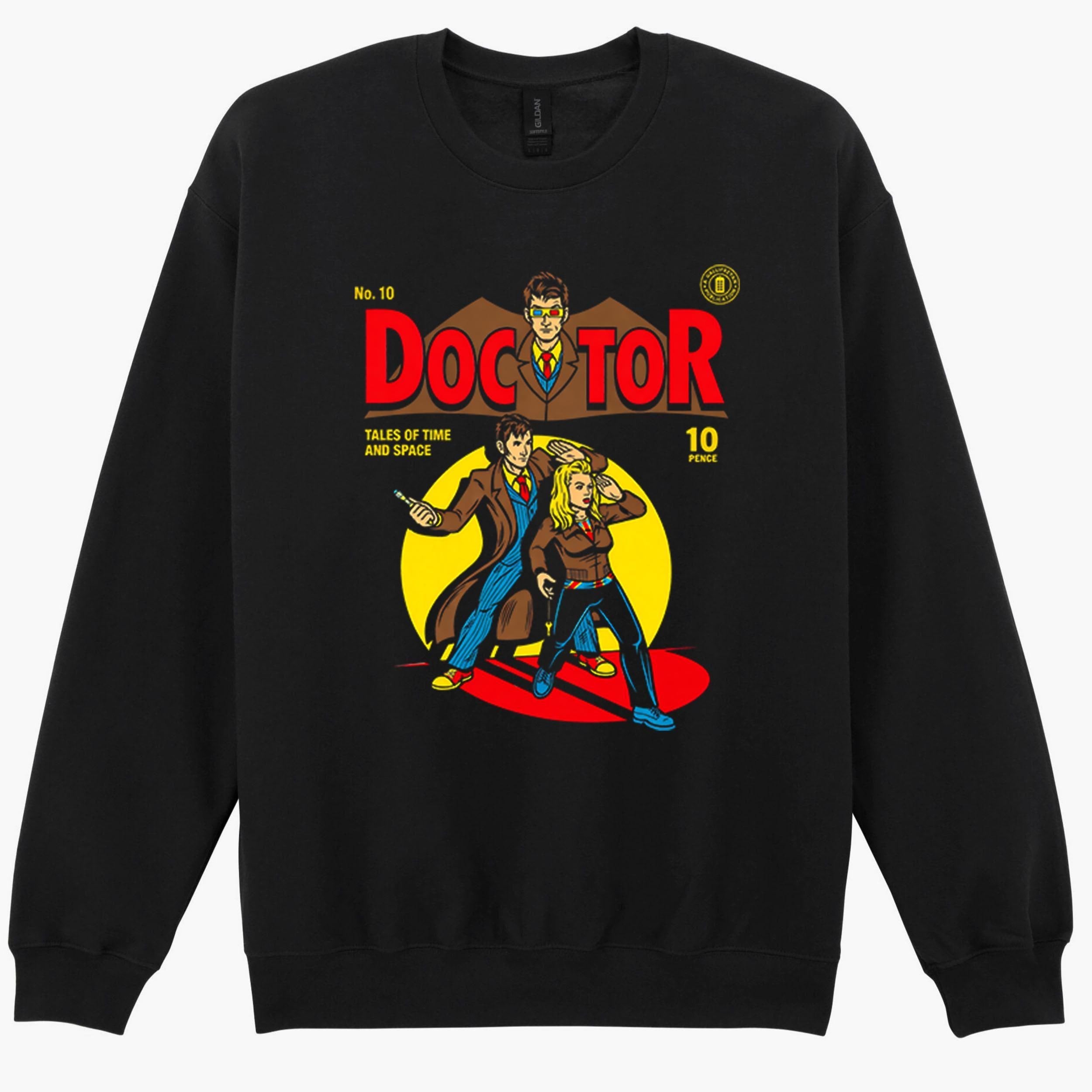 Doctor Who Comic Cartoon Anime Parody Movie Joke Gift Sweatshirt Hoodie 543