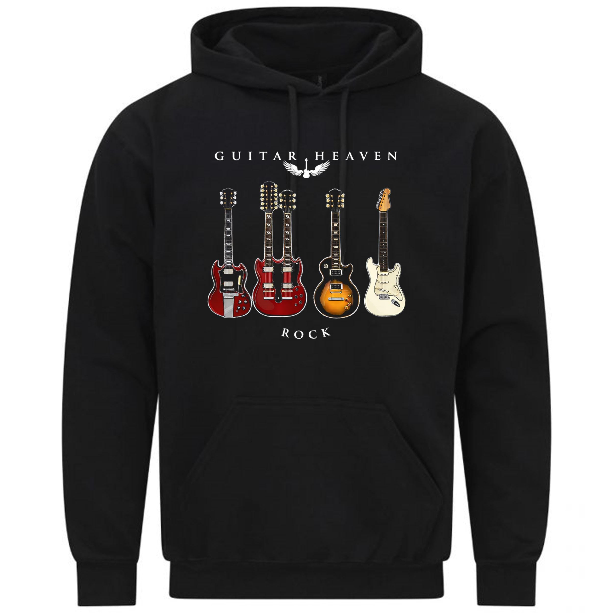 Guitar Heaven Rock Music Funny Gift Sweatshirt Hoodie 585