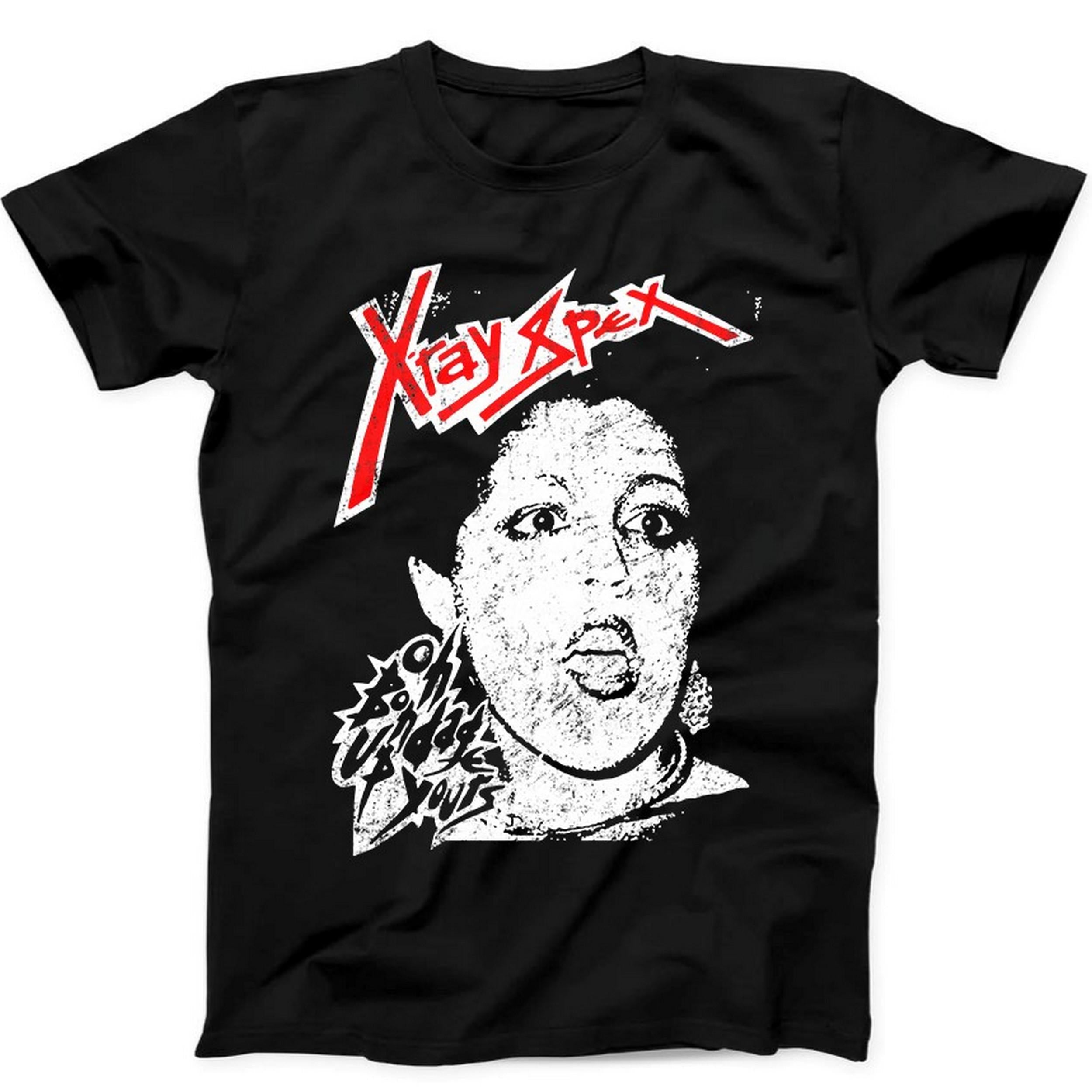 X Ray Spex Oh Bondage Punk Rock Music Gift Tee Black T Shirt B285