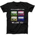 The Psychedelic Furs Hipster Unisex We Love You Rock Gift Tee Black T Shirt 568