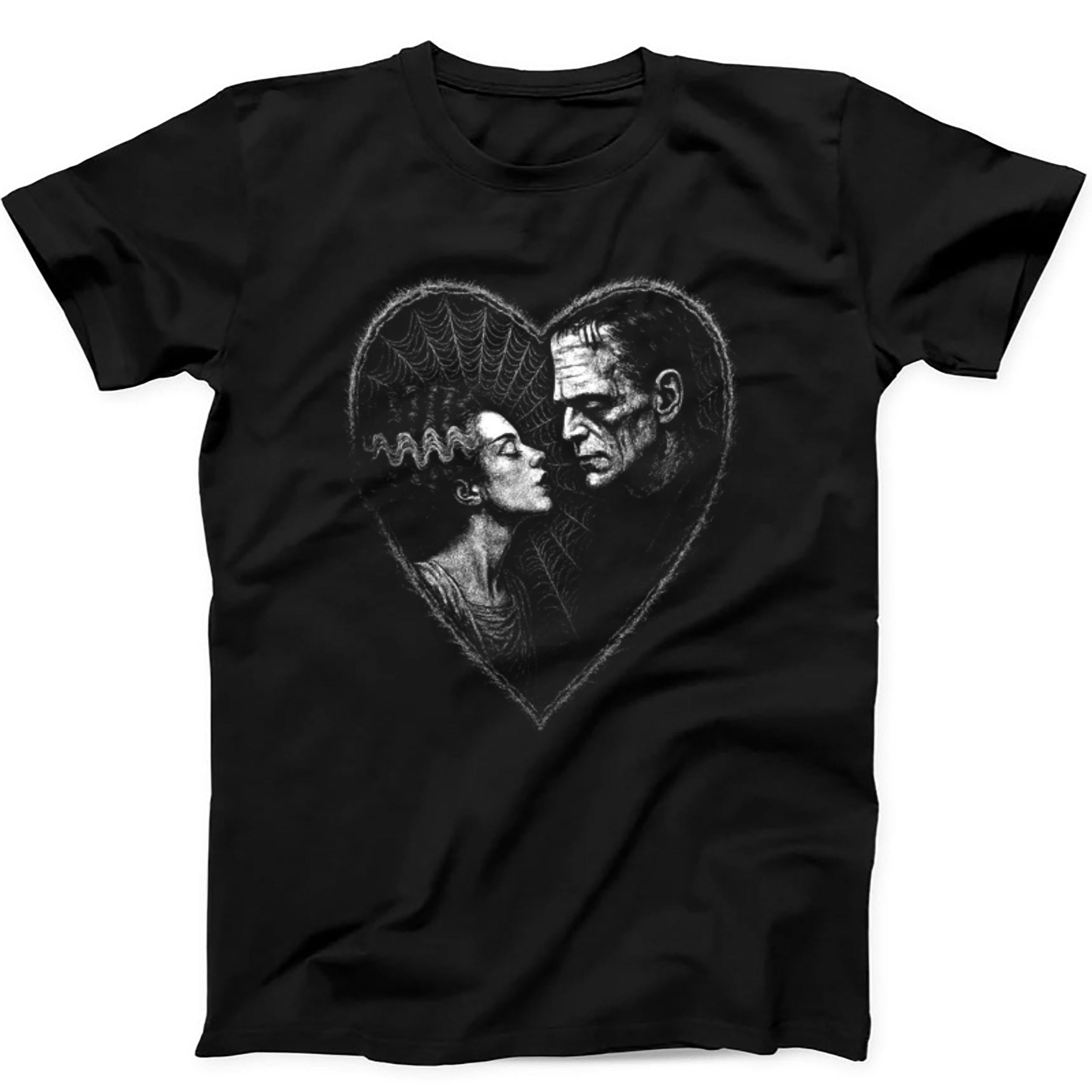 Monster Bride Horror Gothic Monster Hilarious Funny Meme Movie Gift Tee Cult Black T Shirt 449