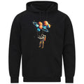 Astronaut in Space Planets Balloons Solar System Funn Gift Sweatshirt Hoodie 238