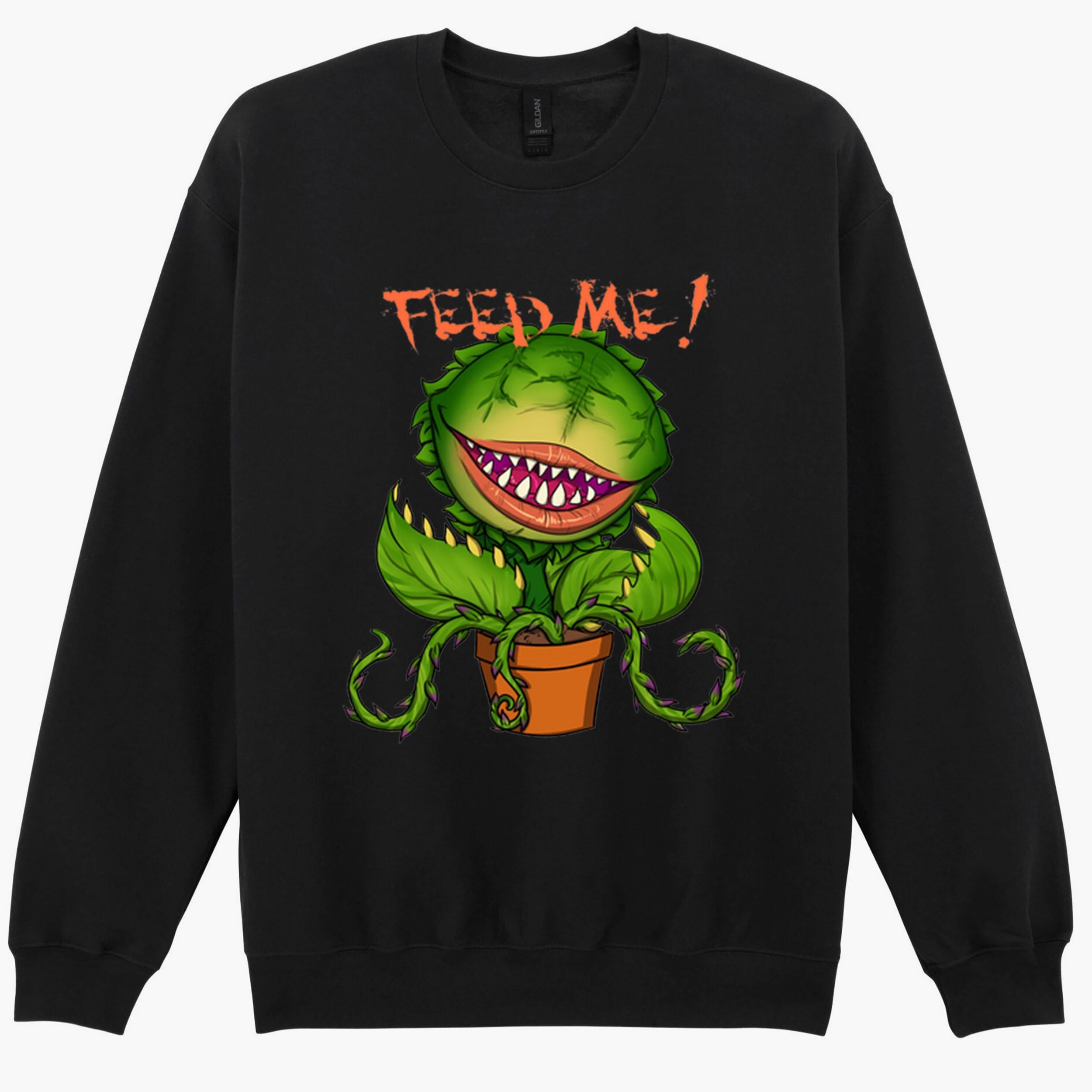 Seymours Organic Plant Food Little Shop Of Horrors Gift Sweatshirt Hoodie 268