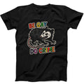 Be Gay Do Crime Opossum Fashion Art Retro Funny Parody Gift Tee Black T Shirt 467