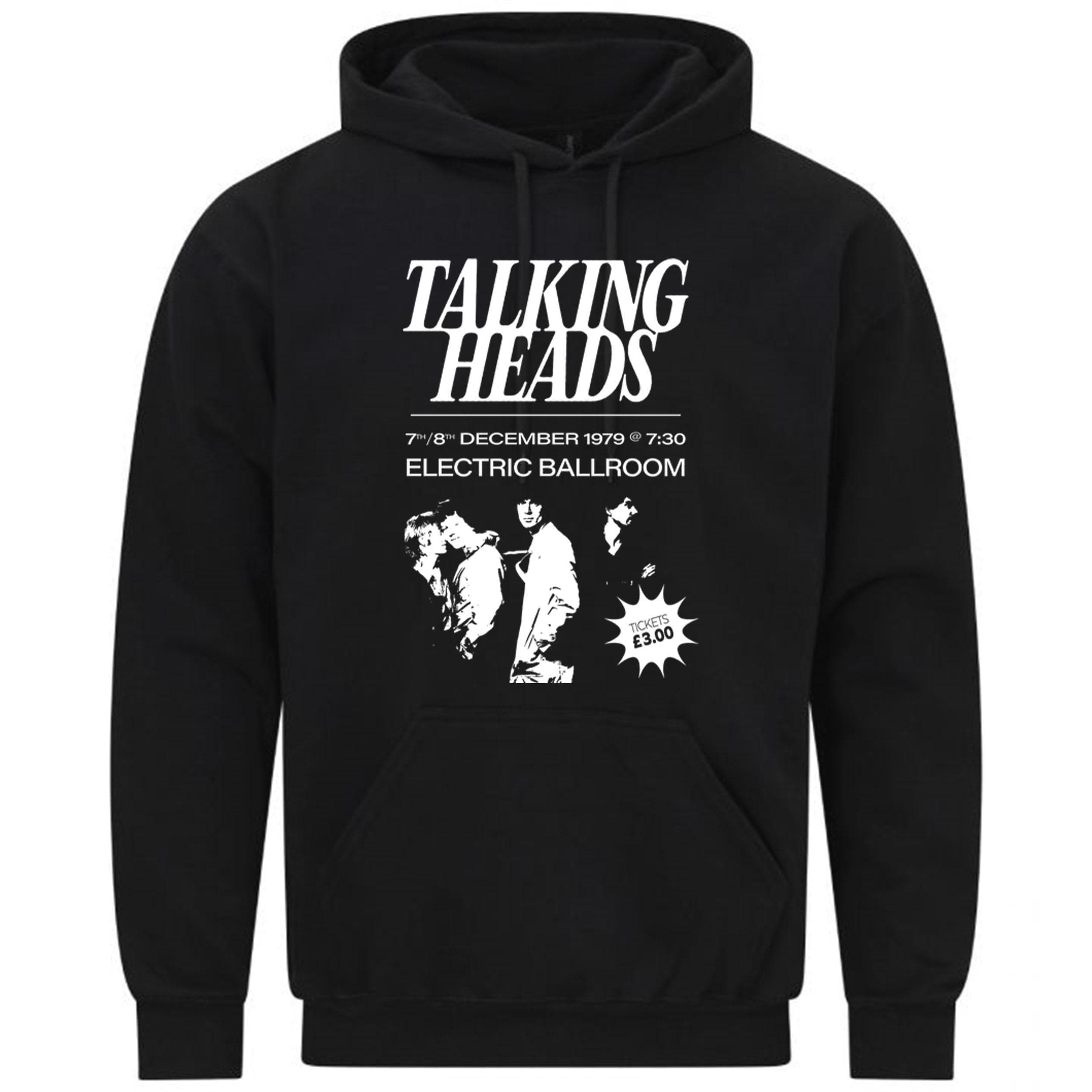 Talking Heads Punk Rock Concert Poster Music Gift Sweatshirt Hoodie 580