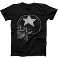Skull Biker Harley Motorbike Ride Bike Punk Music Gift Black Tee T Shirt 451