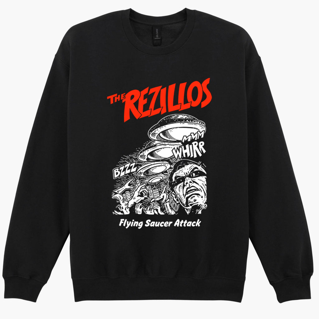 The Rezillos Flying Saucer Attack Punk Rock Music Gift Sweatshirt Hoodie 569