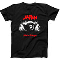 Japan Sylvian Life In Tokyo Synth Pop Band Music Gift Tee Black T Shirt 605