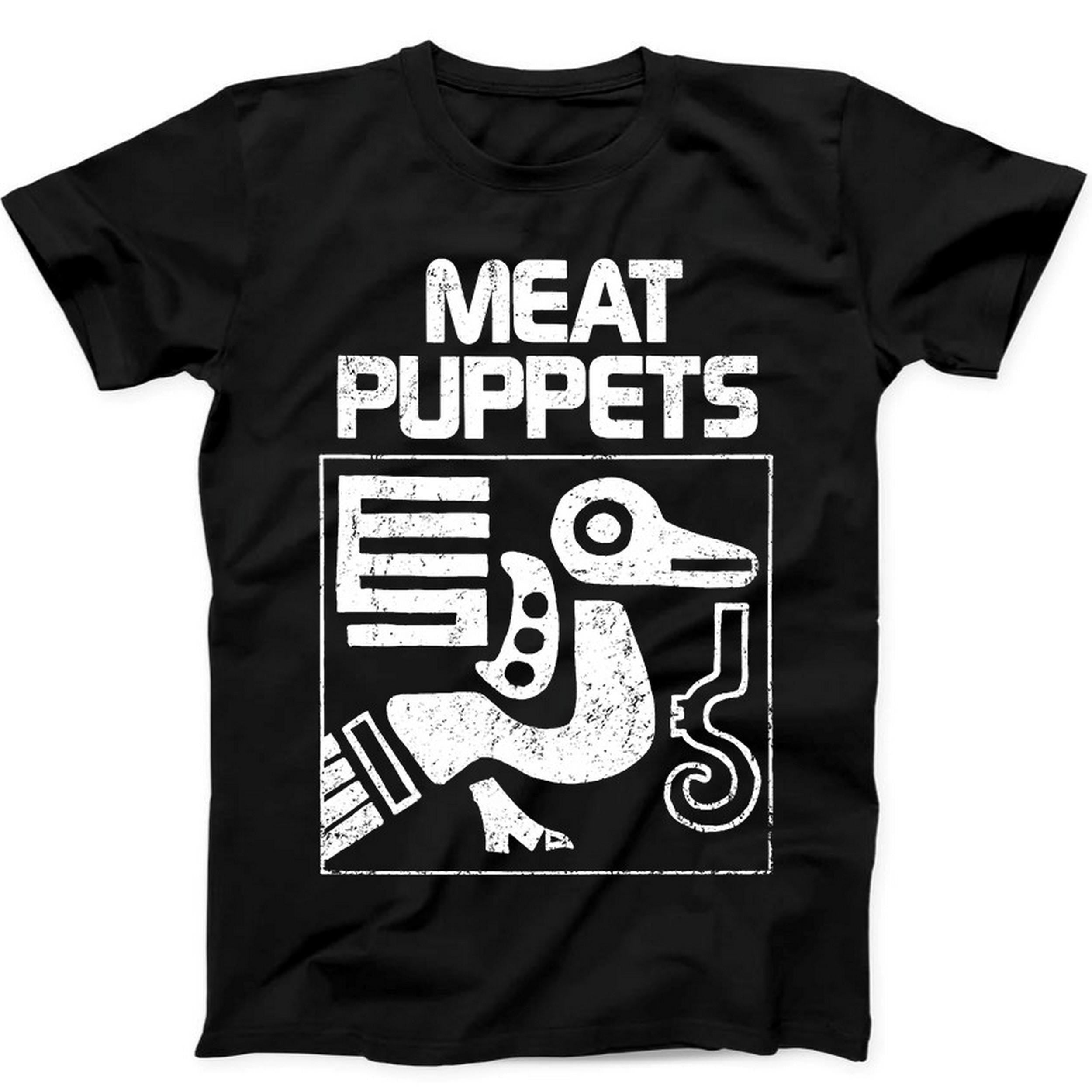 Meat Puppets Best Seller Rock Alternative Music Gift Black Tee T Shirt B356