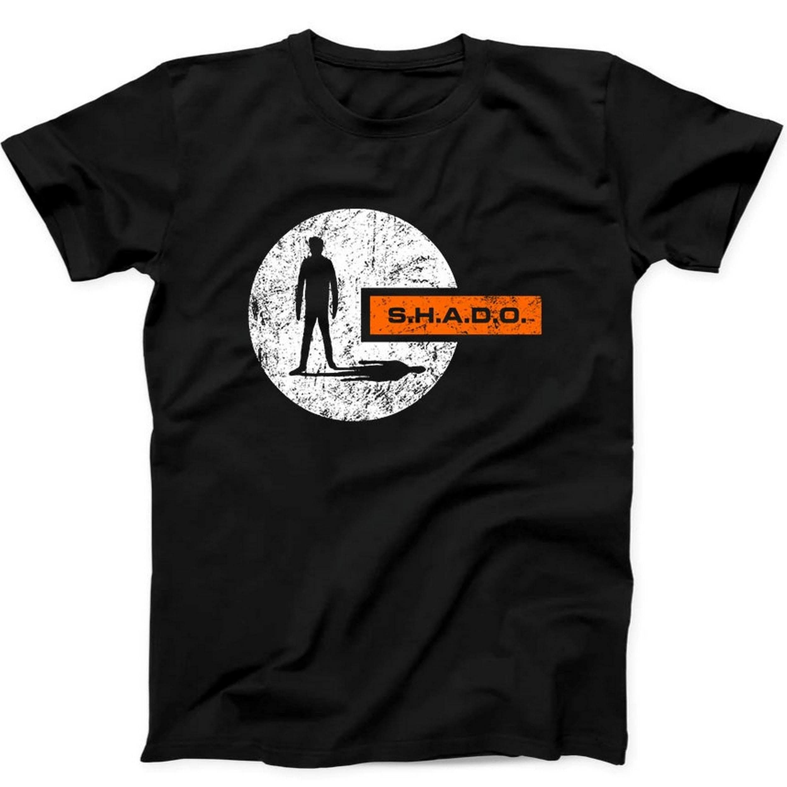 Shado Gerry Anderson TV Show UFO Sci Fi Retro Gift Tee Black T Shirt B16