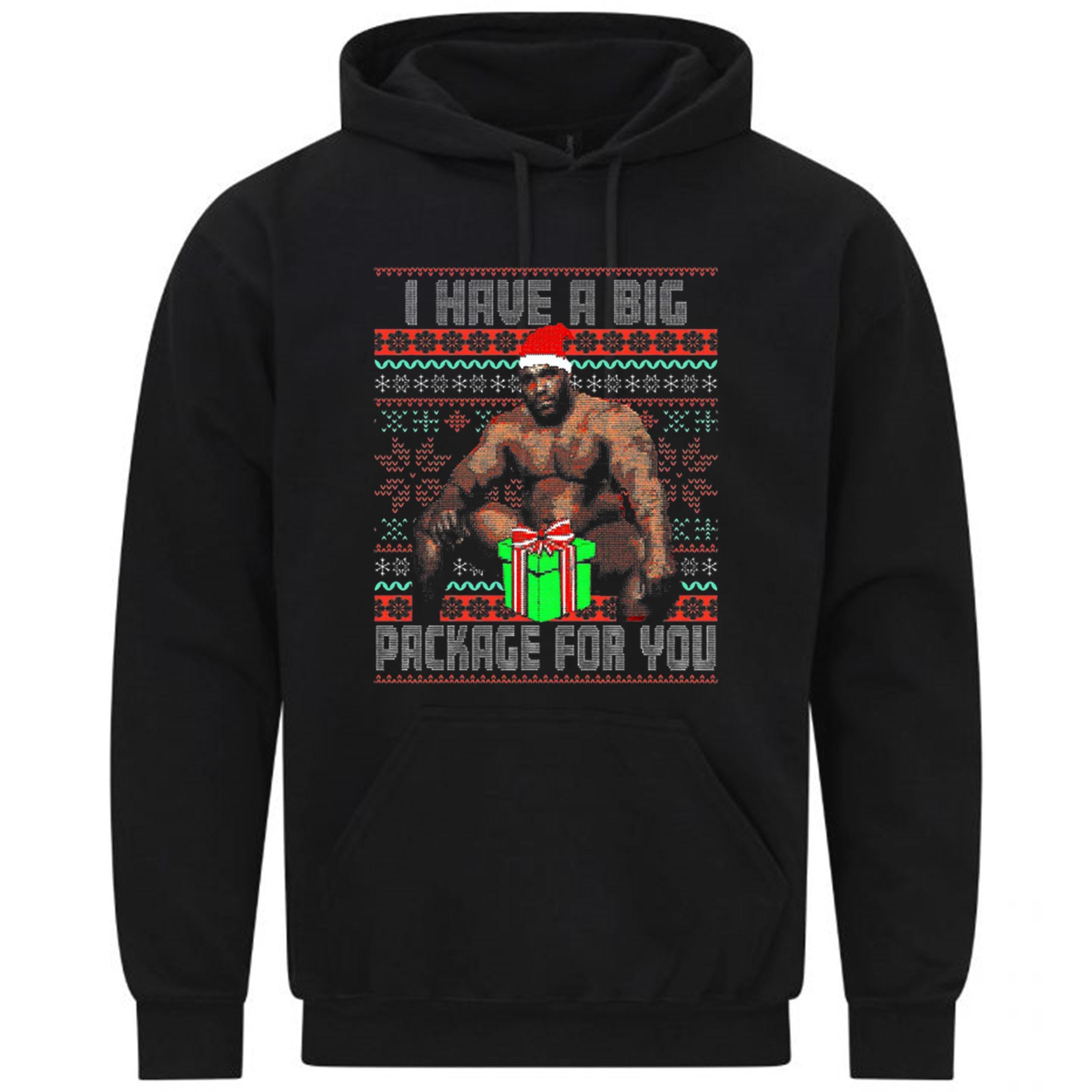 Barry Sitting On A Bed I Have A Big Ugly Christmas Xmas Sweatshirt Hoodie 493