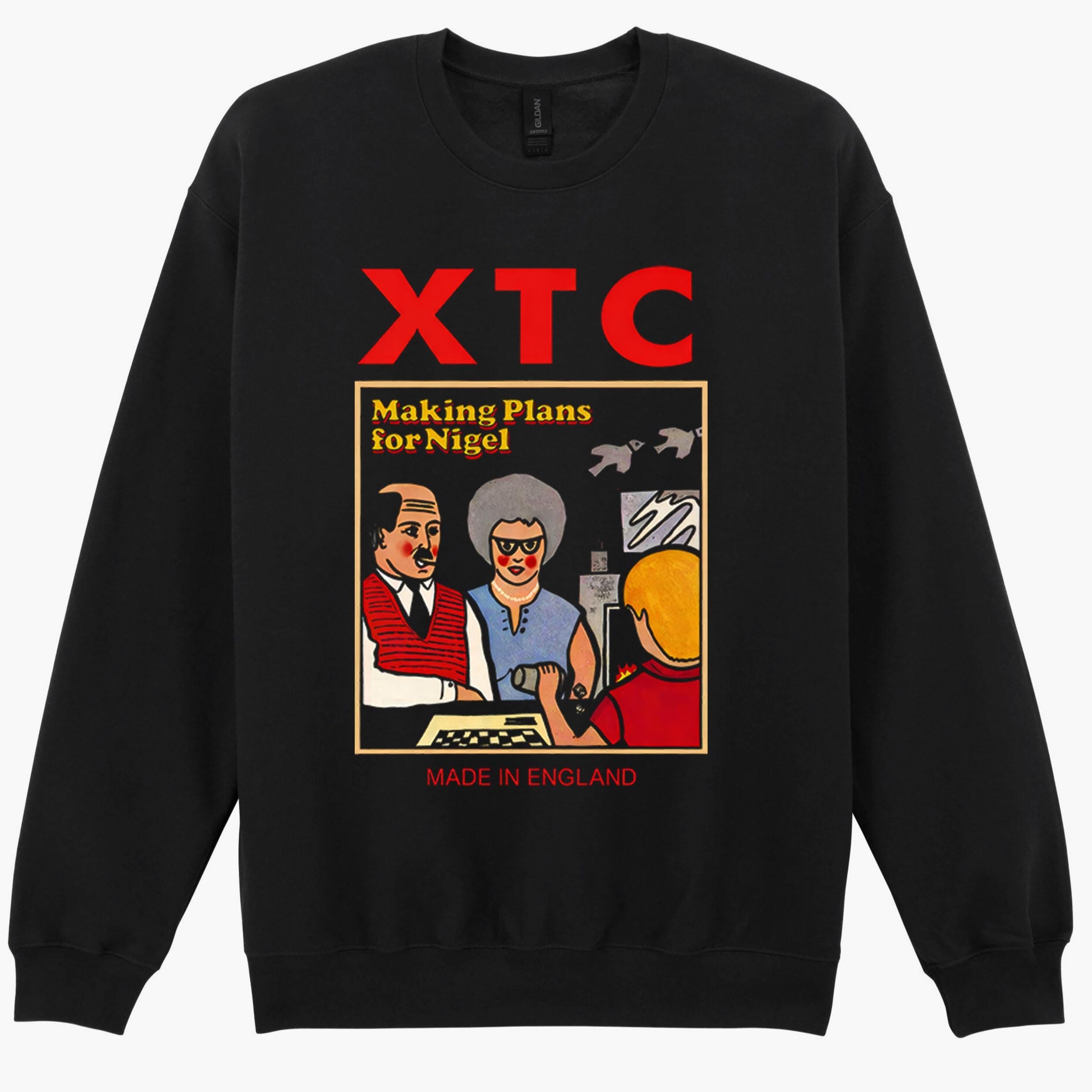 XTC Making Plans For Nigel Punk Rock Music Gift Sweatshirt Hoodie 562