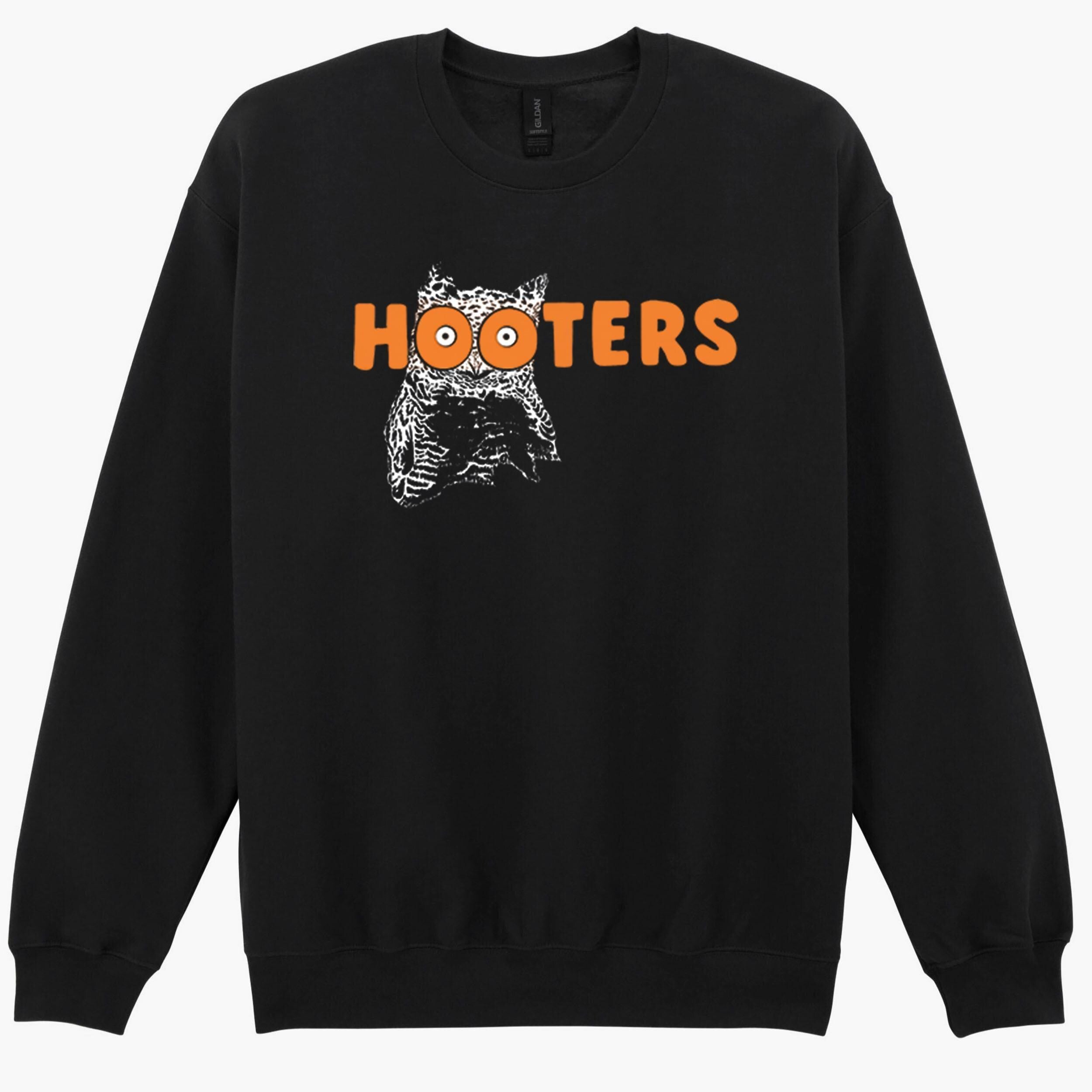 Hooters Owl Boobs America USA Waitress Bird Funny Gift Sweatshirt Hoodie 515