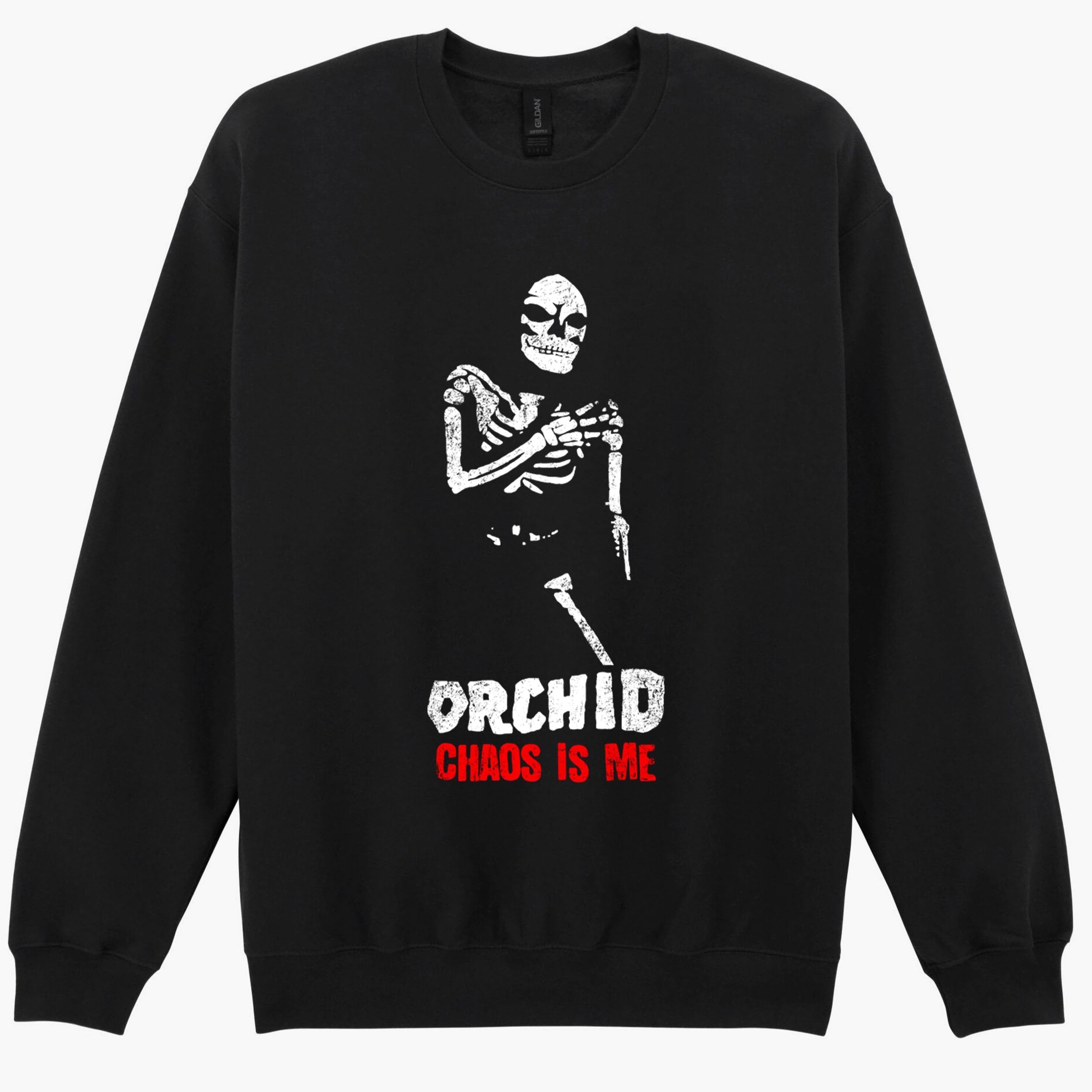 Orchid Chaos Is Me Music Gift Sweatshirt Hoodie 544