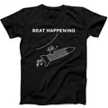 Beat Happening Cat And Rocket Punk Rock Music Gift Black Tee T Shirt 522