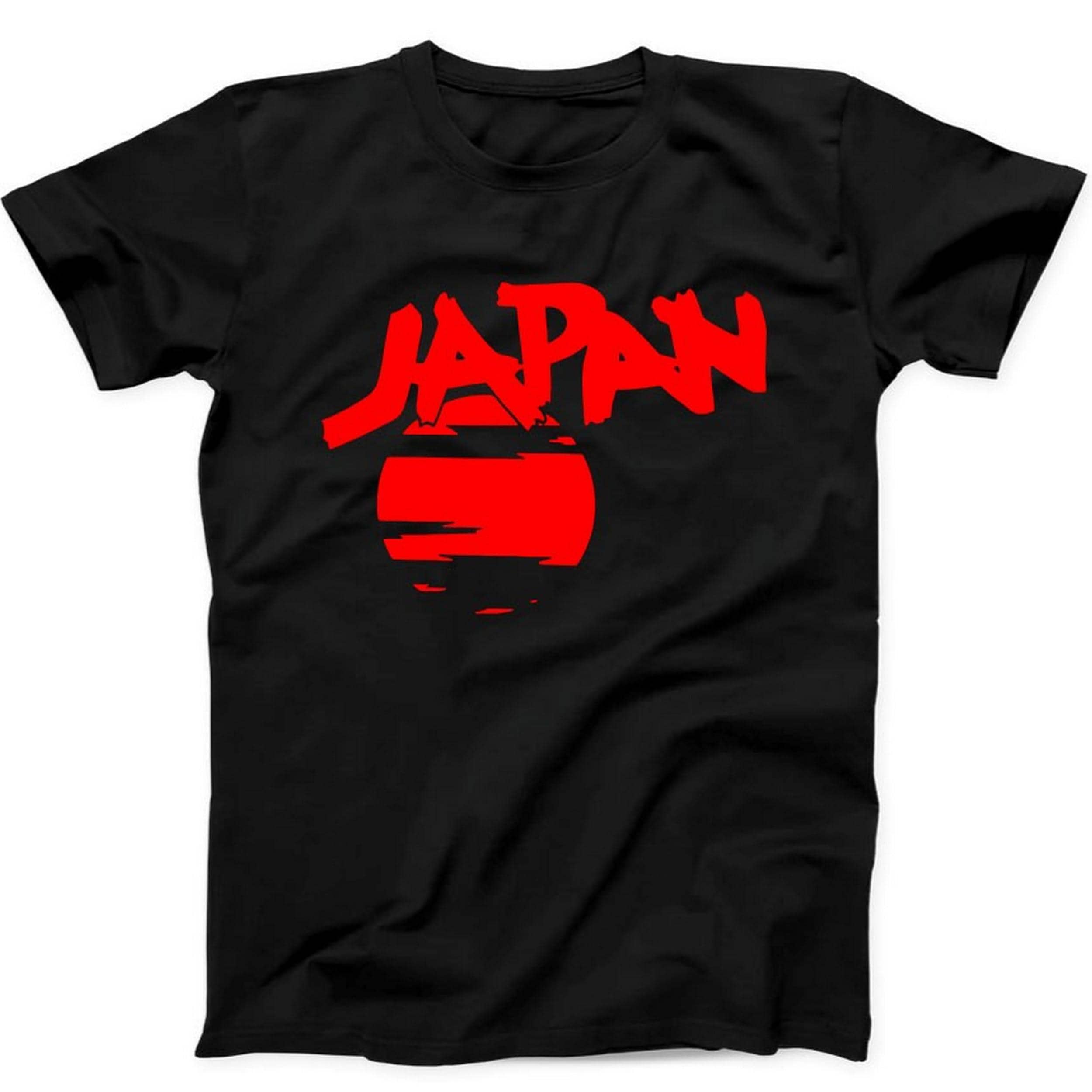 Japan New Wave Rock Pop Sylvian Music Gift Black Tee T Shirt B202