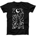 Mothman Weird Strange Unusual Cryptid Cryptozoology Gift Tee Black T Shirt B58